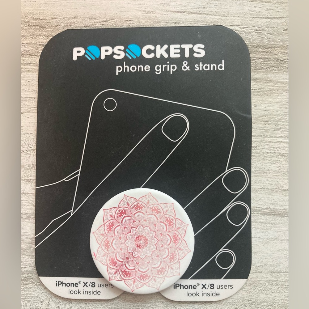Popsocket pink mandala NWT